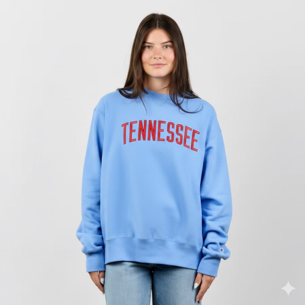 Champion Women's Light Blue Tennessee Sweatshirt
